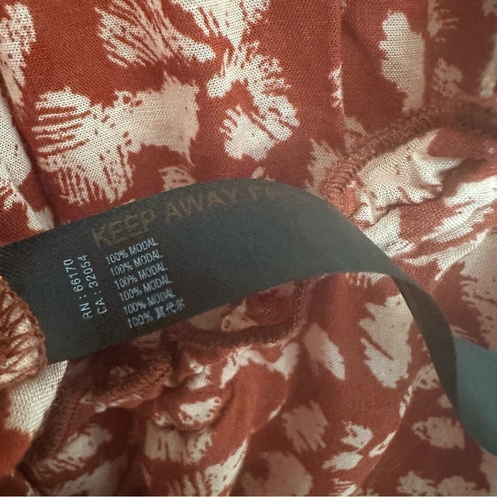 Anthropologie Flounced Maxi Dress Lounge Oversized Boho Tank Summer Size Medium - Picture 6 of 7